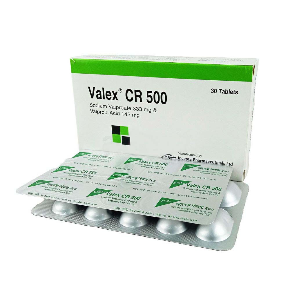 VALEX CR 500 MG Tab